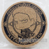 Attack on Titan Cork Coaster 2pc set Reiner Braun & Bertolt Hoover JAPAN ANIME