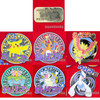 Pokemon Metal Pins 6pc Set 2000 Millennium Badge Pikachu JAPAN