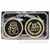 RARE! Game Center CX King Patch Wappen 2pc Set 10th GCCX JAPAN GAME Japanimedia Store FRONT