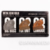 Metal Gear Solid Portable Ops Pins 3pc Set FOX Logo Konami PSP No Outer Bag Japan | Japanimedia Store Front