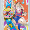 Retro RARE! Kinnikuman Charmy Watch Toy JAPAN ANIME ULTIMATE MUSCLE MAN 2