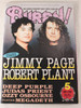 1998/05 BURRN! Japan Rock Magazine JIMMY PAGE ROBERT PLANT/DEEP PURPLE/IN FLAMES