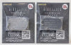 [Set of 2] RESIDENT EVIL Biohazard Dog Tag Jill Valentine & Chris Redfield Capcom JAPAN GAME Japanimedia Store FRONT