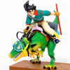 Retro RARE! Dragon Ball Z Riding Scene Figure Son Gokou Banpresto JAPAN ANIME