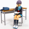 The Melancholy of Haruhi Suzumiya Yuki Nagato Class Room Diorama Figure Set SEGA
