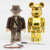 Indiana Jones Golden Idol Be@rbrick Kubrick Set Figure Medicom JAPAN