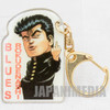 Retro RARE! Rokudenashi Blues Maeda Taison Metal Plate Keychain JAPAN ANIME JUMP