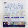 Dramatic SNK 1999 Desktop Card Calendar JAPAN NEO GEO KING OF FIGHTERS