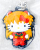 Evangelion x Hello Kitty Asuka Langley [A] Rubber Strap Plugsuit ver. Sanrio JAPAN ANIME