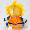 Dragon Ball Z S.S Gokou Mini Plush Doll 3" Keychain Banpresto JAPAN ANIME