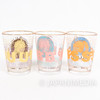 RARE! Ah! My Goddess Belldandy Skuld Urd Tumbler Glass 3pc Set JAPAN ANIME