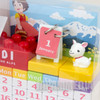 Heidi Girl of the Alps Block Calendar JAPAN ANIME