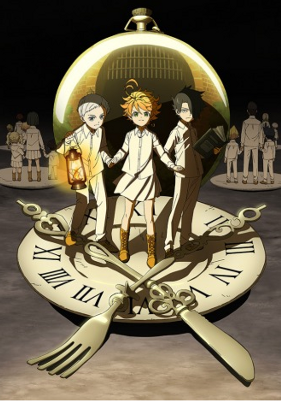 Anime "promised Neverland" key visual release