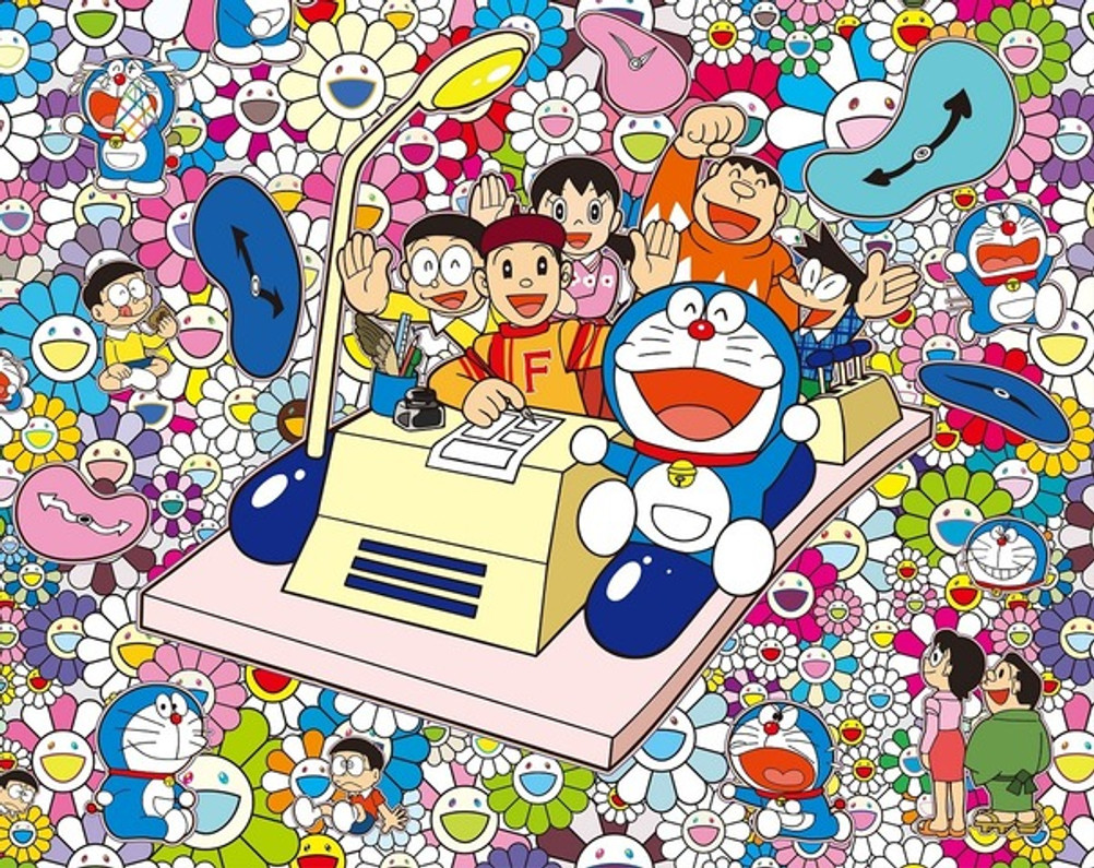 "Doraemon" meets "art""Doraemon exhibition held in Osaka.