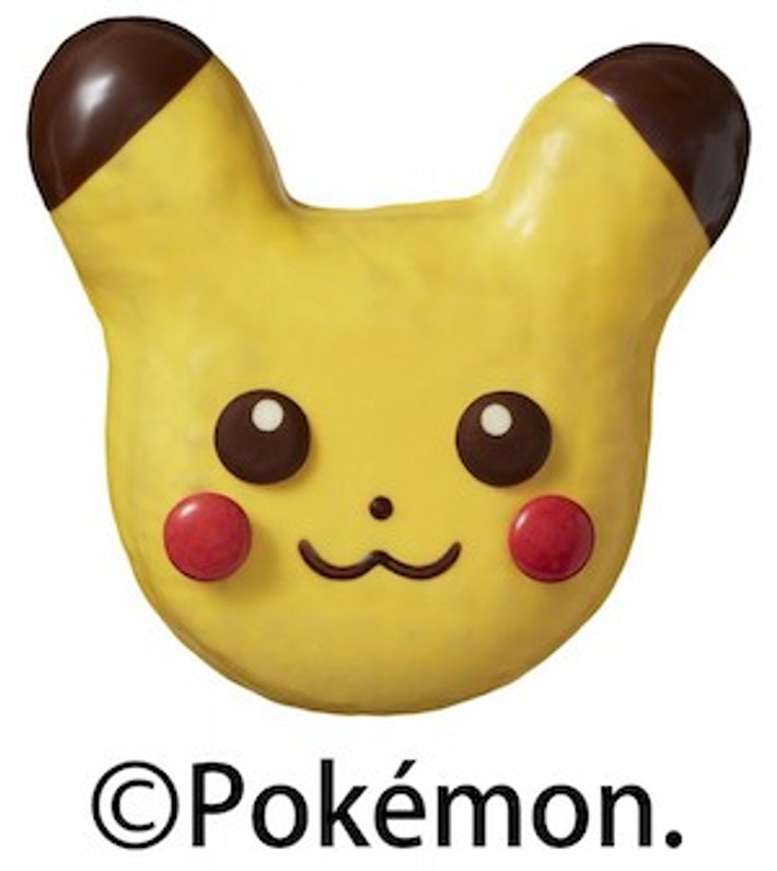 "Pikachu Donut" appears in Mister Donut, released from 11/16