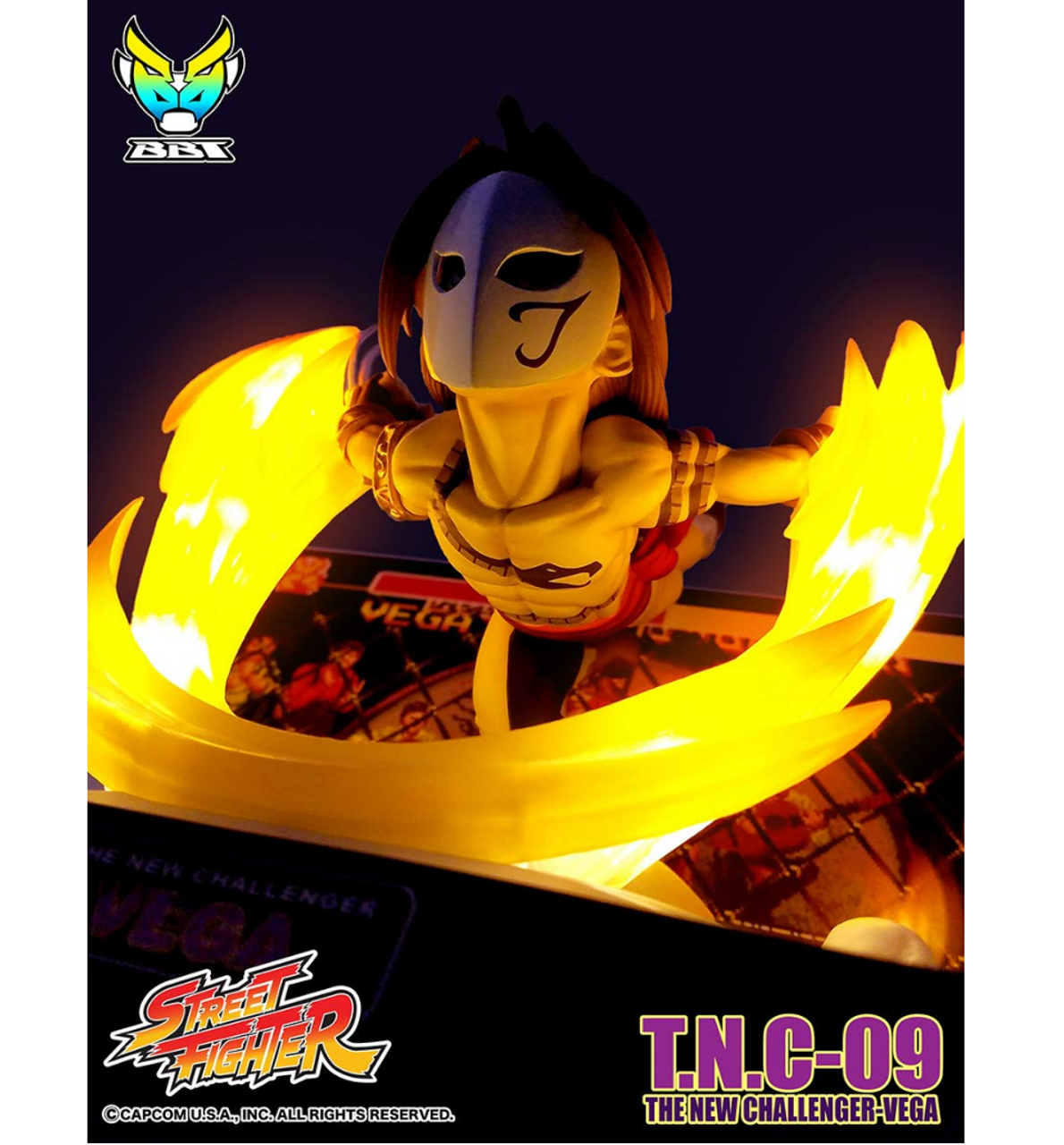 Street Fighter 2 Vega Diorama Figure T.N.C-09 Capcom Character 