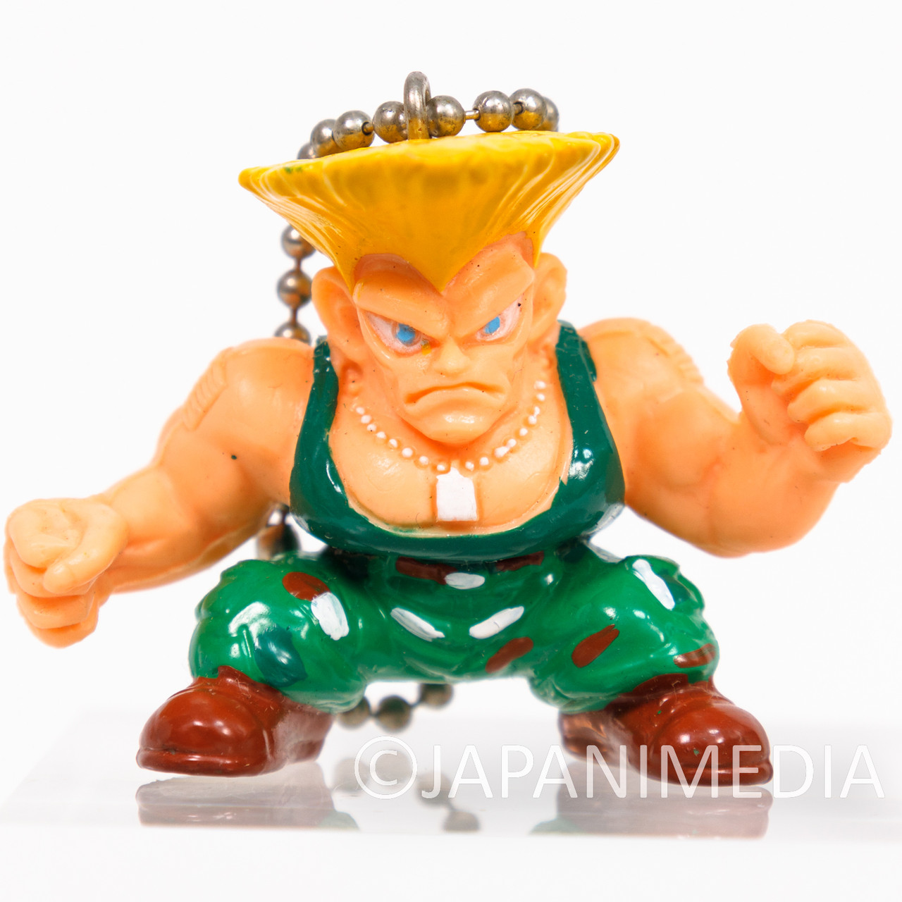 Street Fighter 2 Guile Figure Ballchain Capcom JAPAN GAME