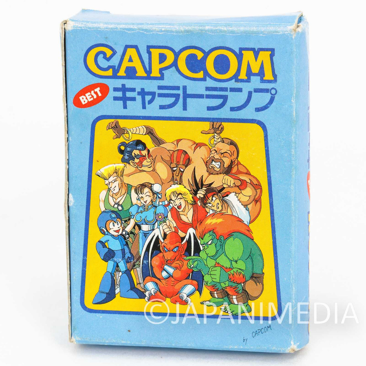 CAPCOM Best Character Trump Playing Cards 1993 Street Fighter Mega Man ...