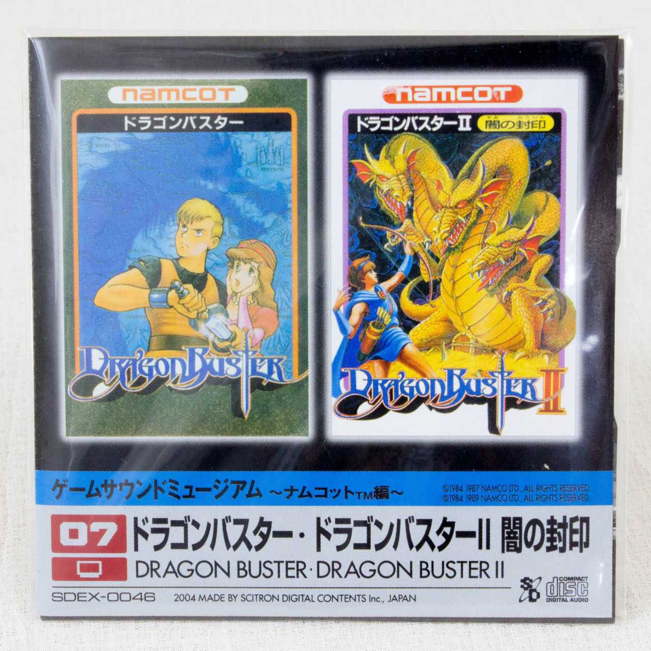 Dragon Buster Game Sound Museum Namco #07 Music 8cm CD JAPAN