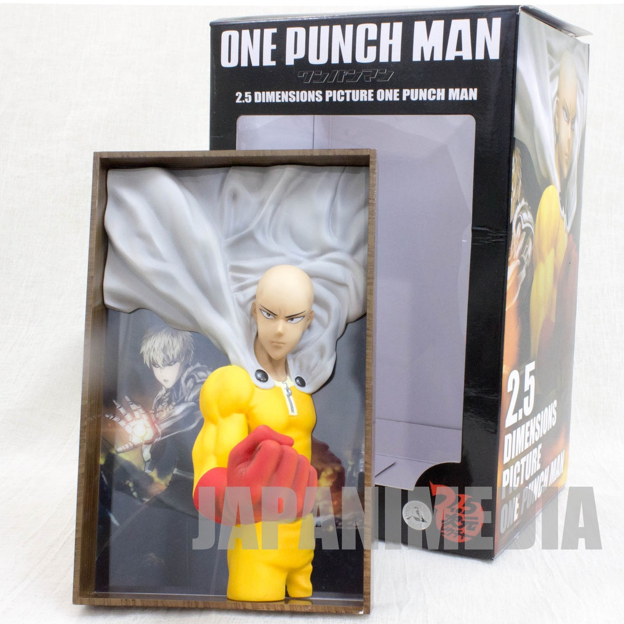 Anime One Punch Man Saitama Anime Premium Figure Toy Metalic Color Toy  Boxed