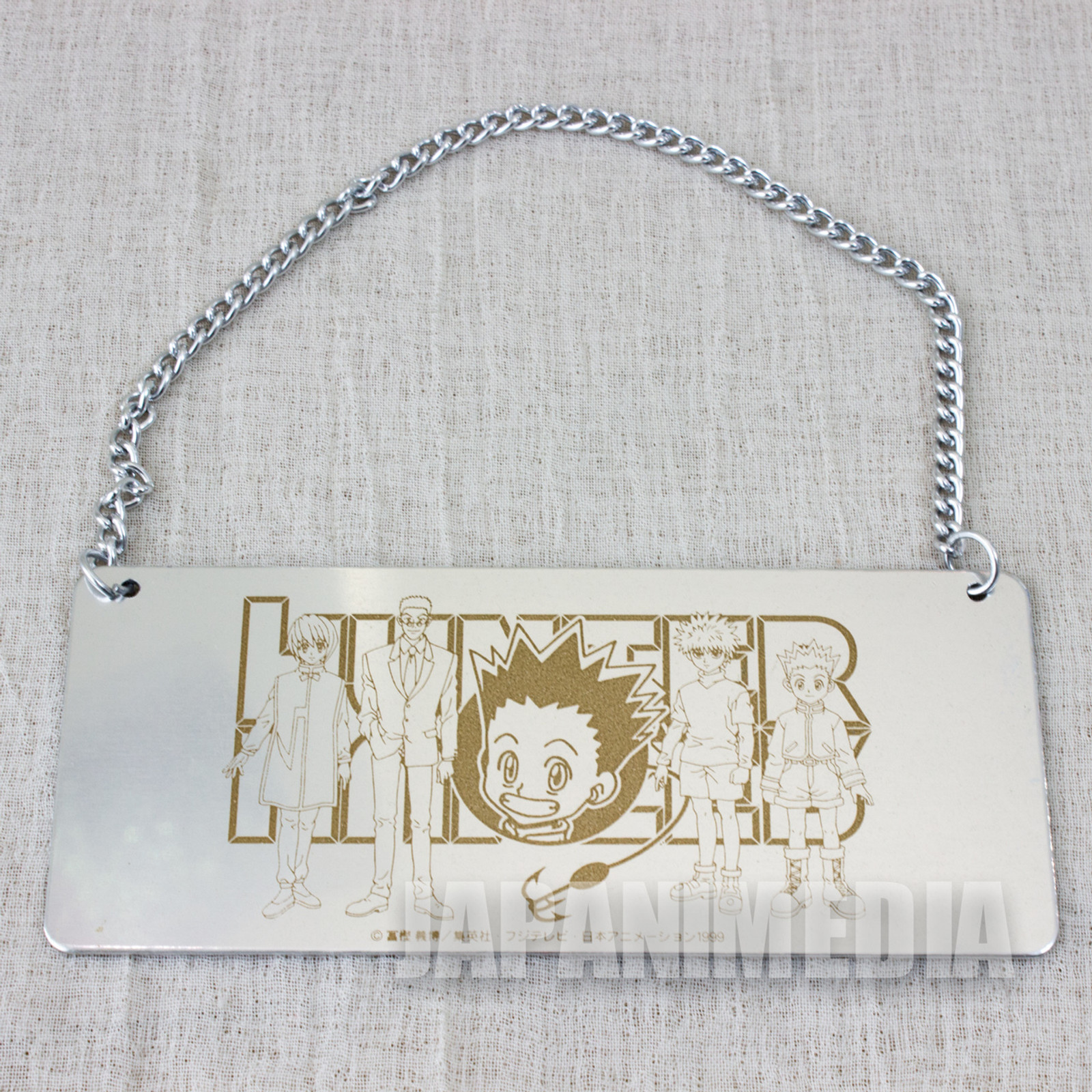 Hunter x Hunter Metal Plate [Gon / Killua / Kurapika / Leorio] JAPAN ANIME JUMP