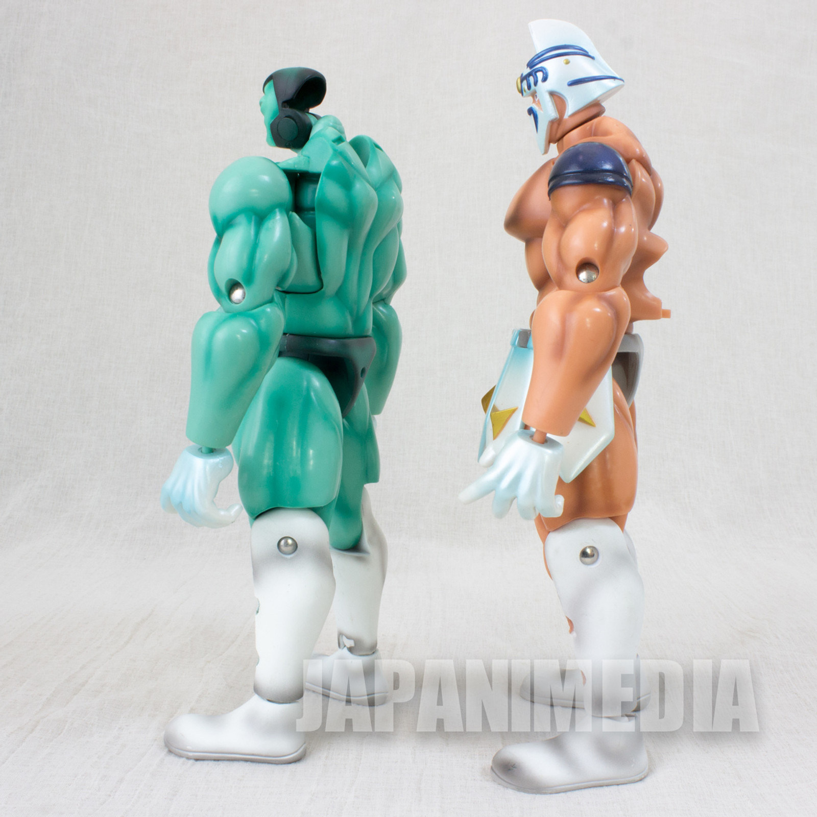 【国産正規品】KINNIKUMAN SATANCROSS ACTION FIGURES キン肉マン 王位争奪編 知性チーム サタンクロス アニメカラーver. アクションフィギュア キン肉マン