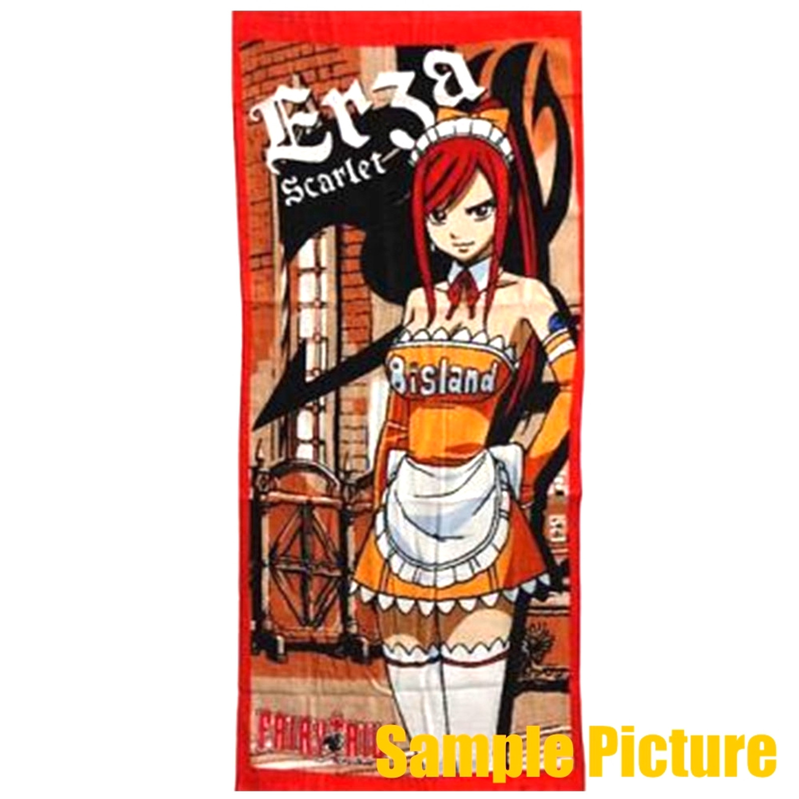 FAIRY TAIL Erza Scarlet Bath Towel 120cm:47inches TAITO