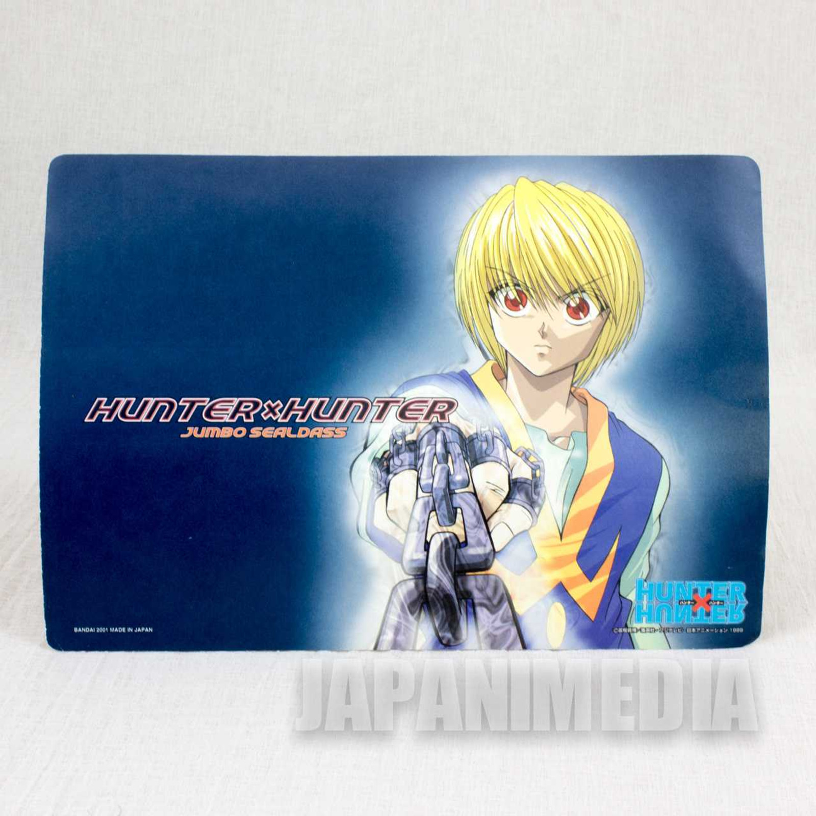 HUNTER x HUNTER Jumbo Sealdass Sticker Kurapika ver. BANDAI 2001 JAPAN ANIME MANGA Japanimedia Store