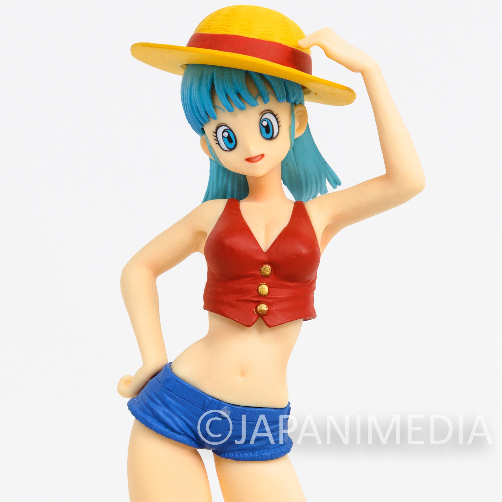 Dragon Ball Z x ONE PIECE Bulma 40th Anniversary DX Figure