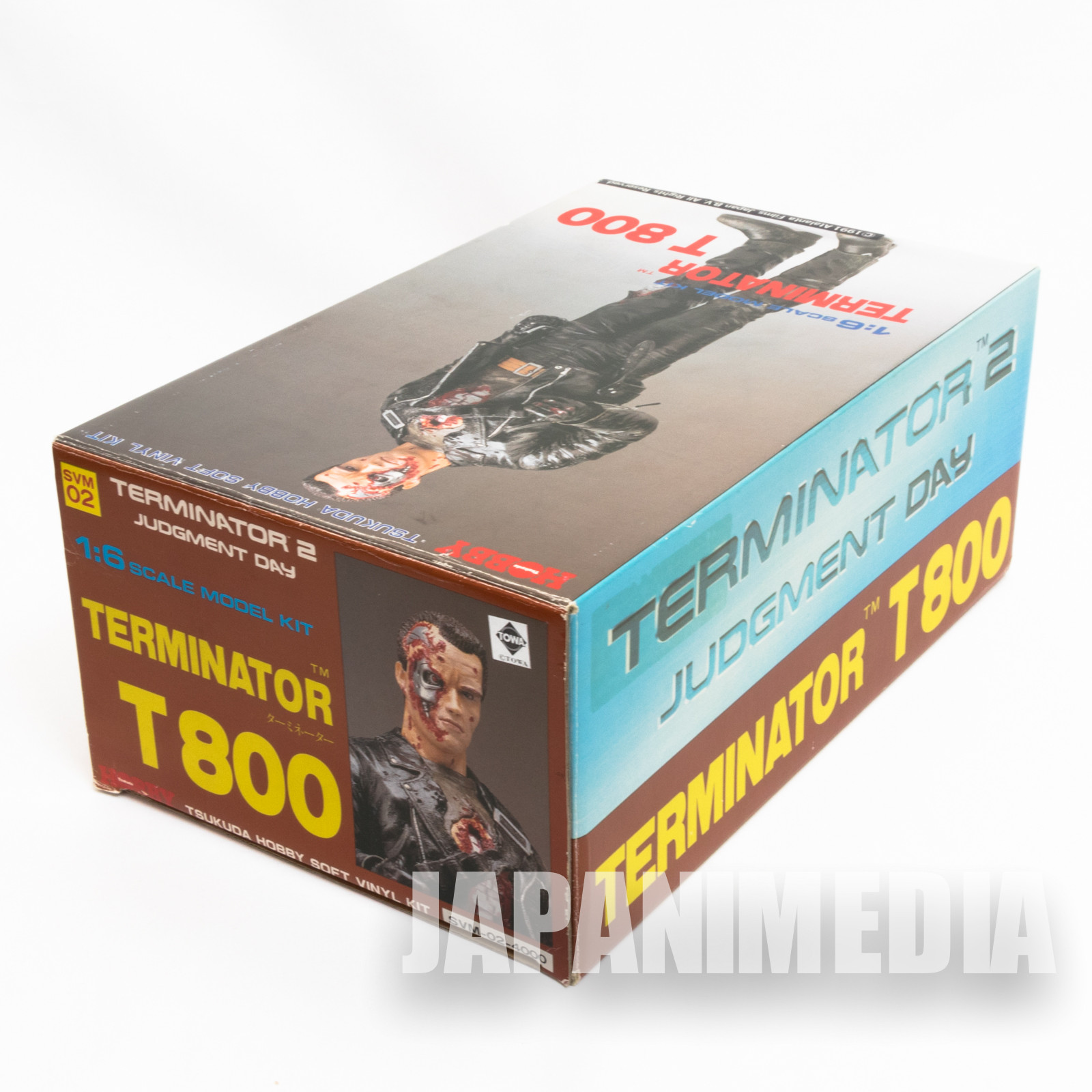 Terminator T800 1/6 Scale Soft Vinyl Model Kit Tsukuda Hobby JAPAN 