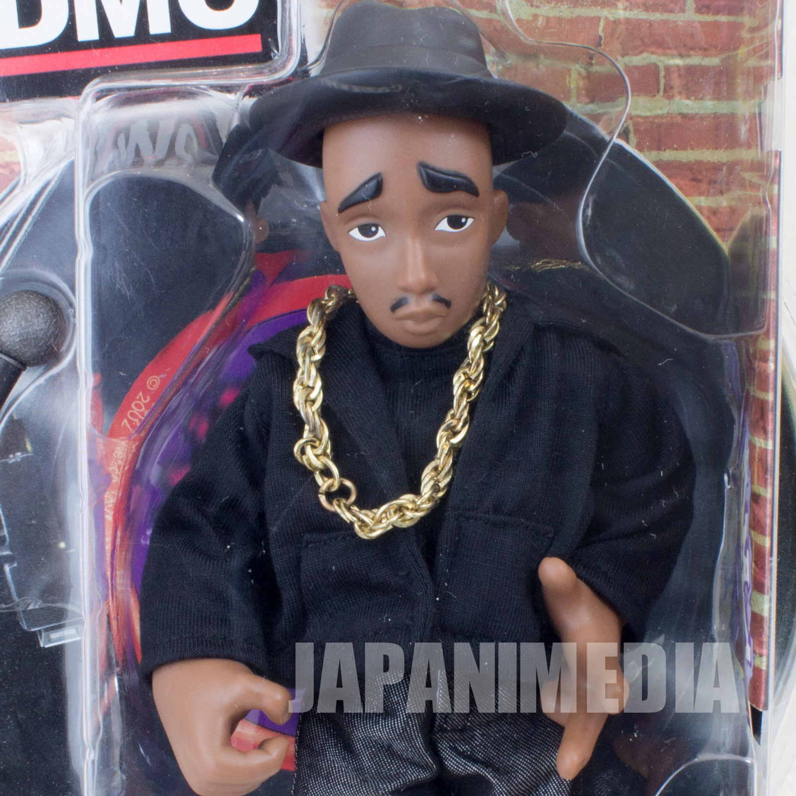 RUN DMC Run Action Figure Black Clothes Ver. Mezco Toy HIP