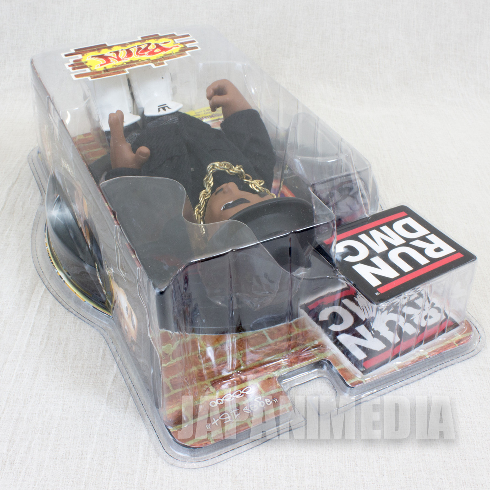 RUN DMC Run Action Figure Black Clothes Ver. Mezco Toy HIP HOP RAP