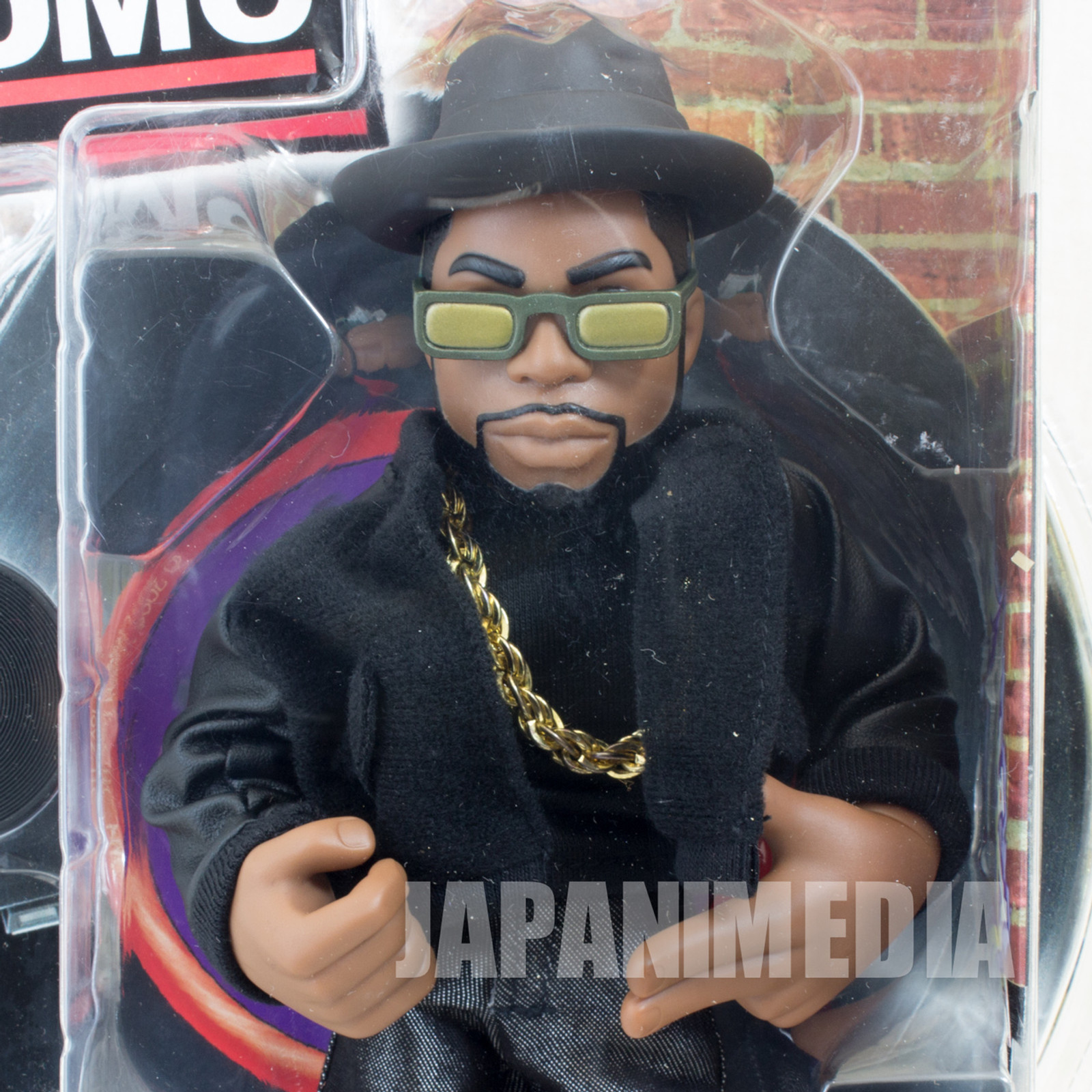 RUN DMC Jam Master Jay Action Figure Black Clothes Ver. Mezco Toy HIP HOP RAP