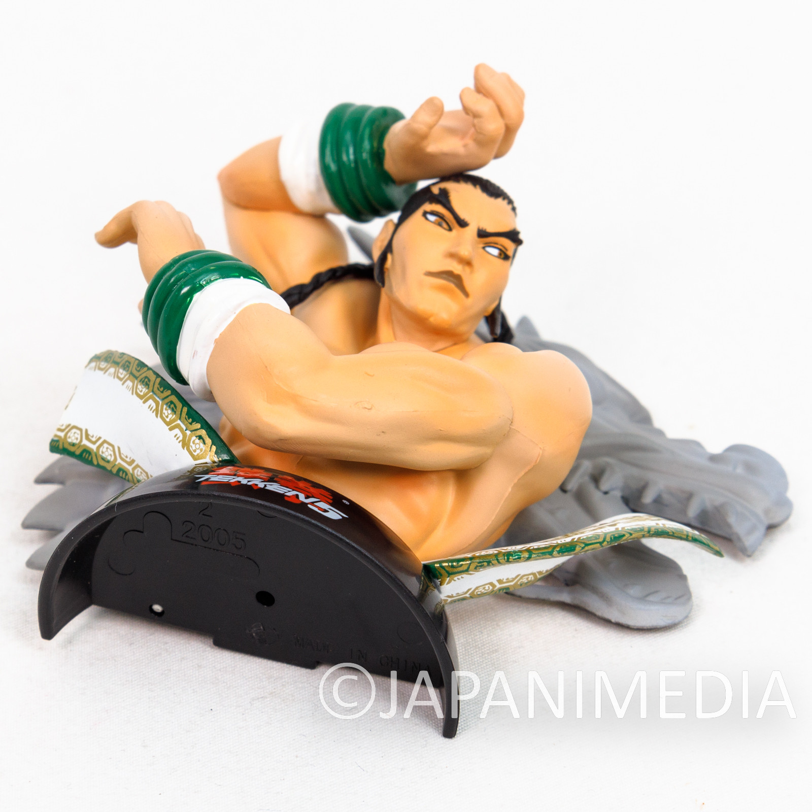 RARE! Tekken 5 Feng Wei Green Magstage Figure (w/Magnet) Tomytec JAPAN