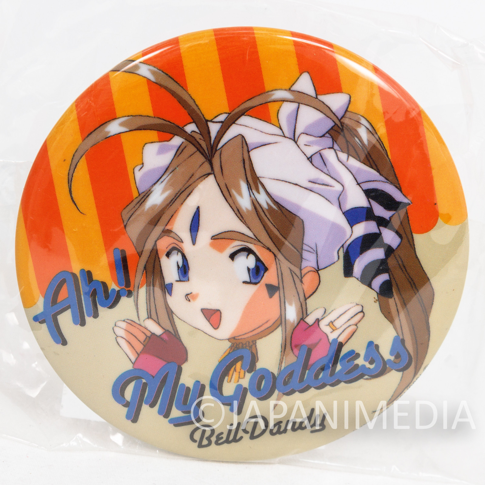 Ah! My Goddess Belldandy Button badge JAPAN ANIME