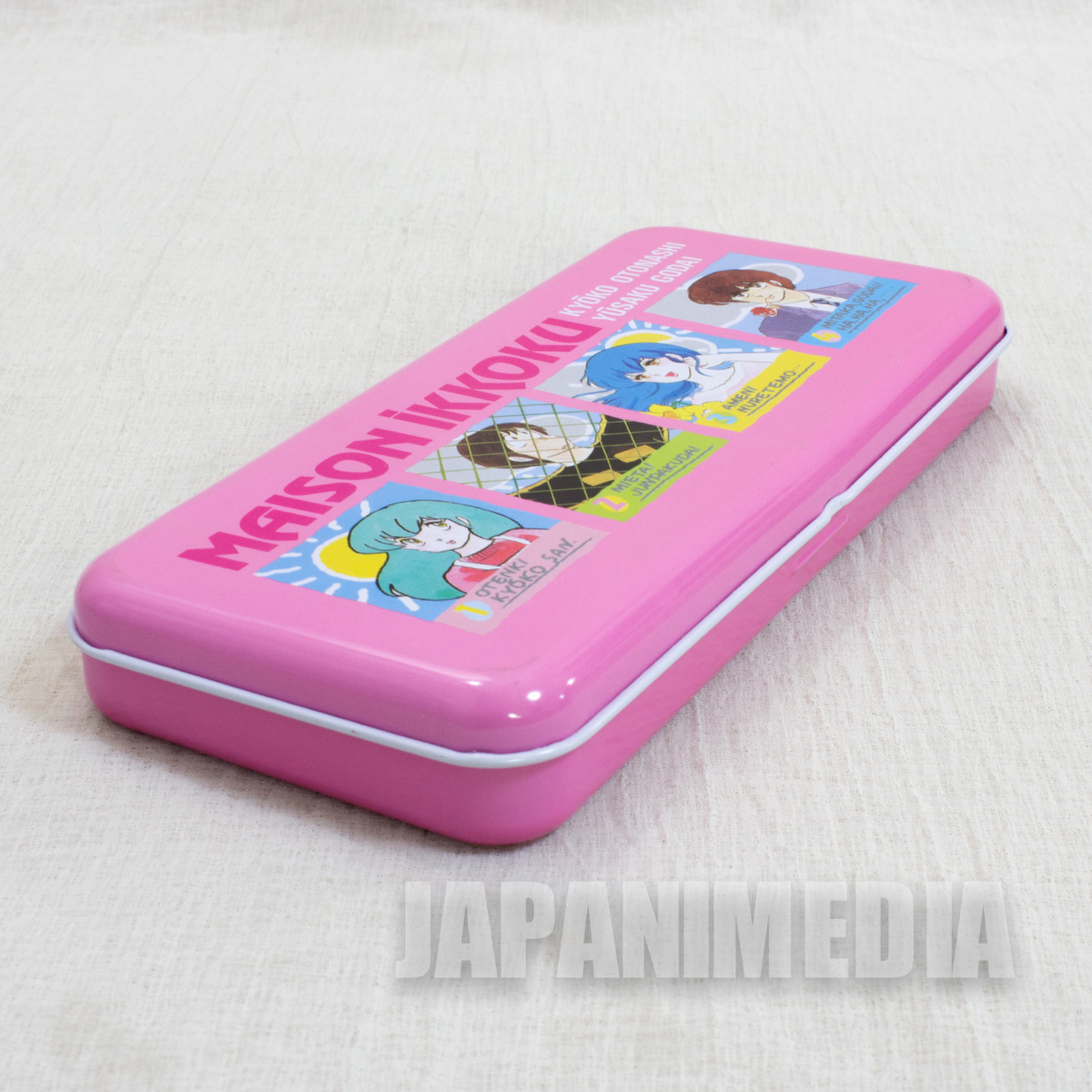 Maison Ikkoku Metal Can Pen Case JAPAN ANIME MANGA RUMIKO TAKAHASHI