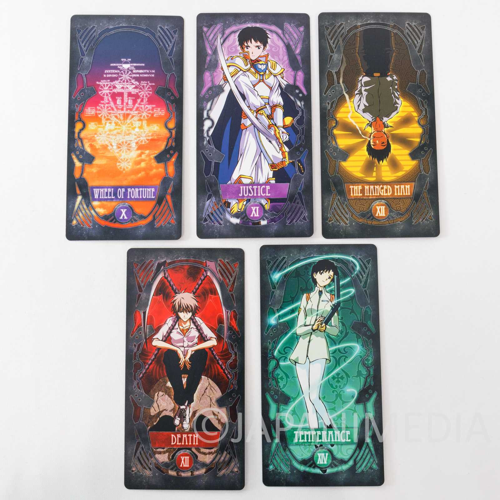 Evangelion Tarot Card 22 Major Arcana Set Asuka Rei Shinji Kaworu MOVIC | Japanimedia Store 10