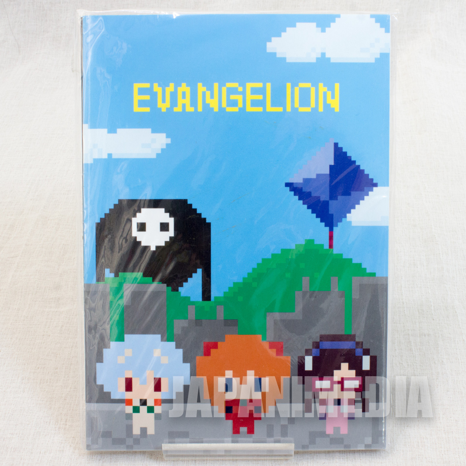 RARE! Evangelion 3.0 Dot EVA Mini Notebook 2pc Set animate exclusive products [Shinji / Rei / Asuka / Mari / Kaworu / Sachiel] JAPAN ANIME MANGA