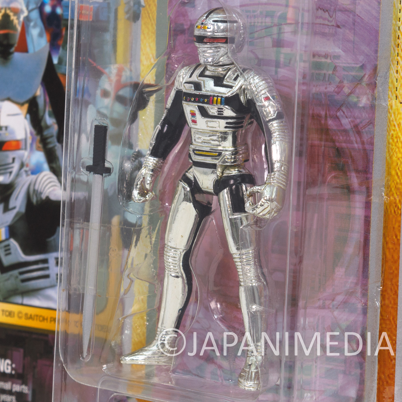 Space Sheriff Gavan / Figurine Space Sheriff Gavan et Sybarian Chogokin