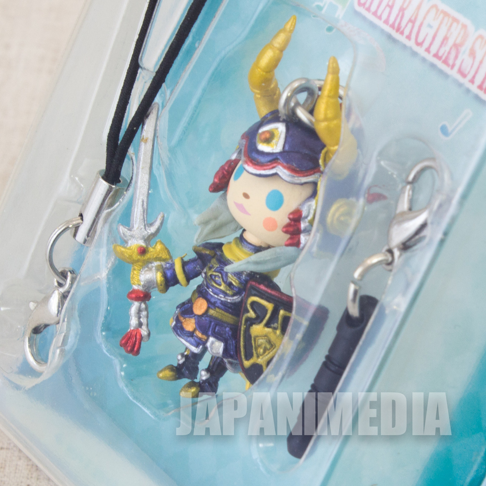 RARE! Theatrhythm Final Fantasy Hero of Light  Character Figure Strap SQUARE ENIX