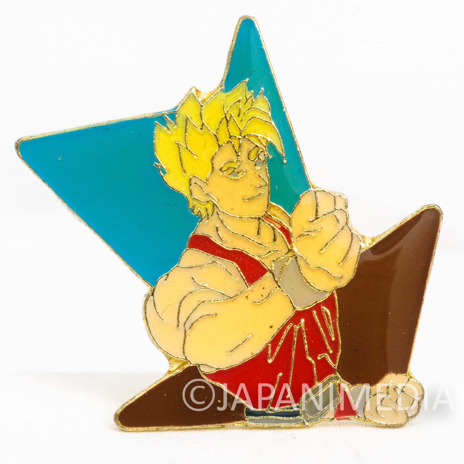 Virtua Fighter Jacky Bryant Metal Pins SEGA JAPAN GAME