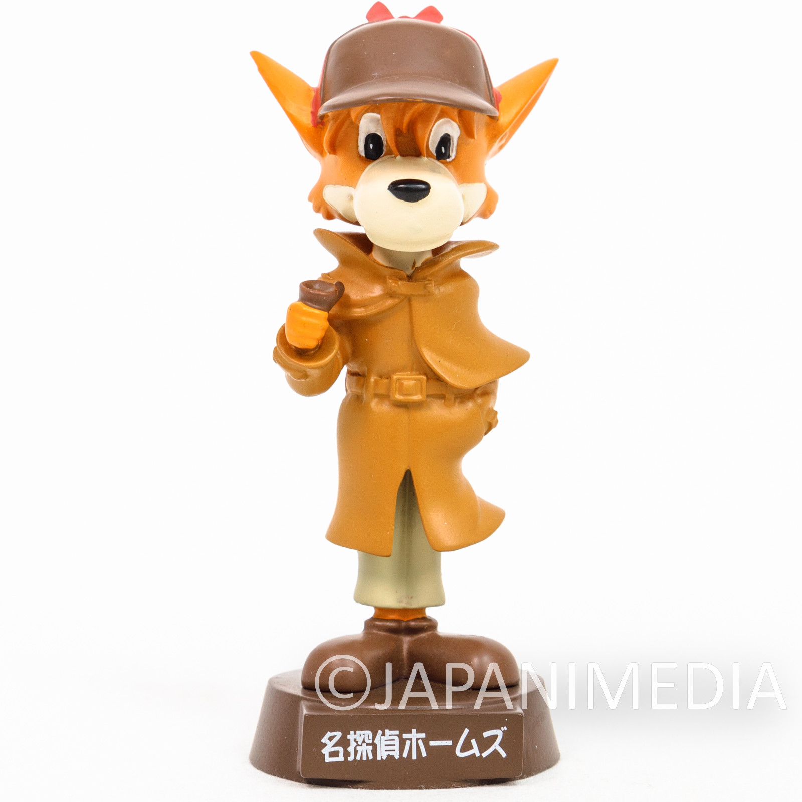 RARE!! Sherlock Hound Detective Holmes Sherlock Holmes Bobblehead Figure Tokyo movie Collection vol.2 