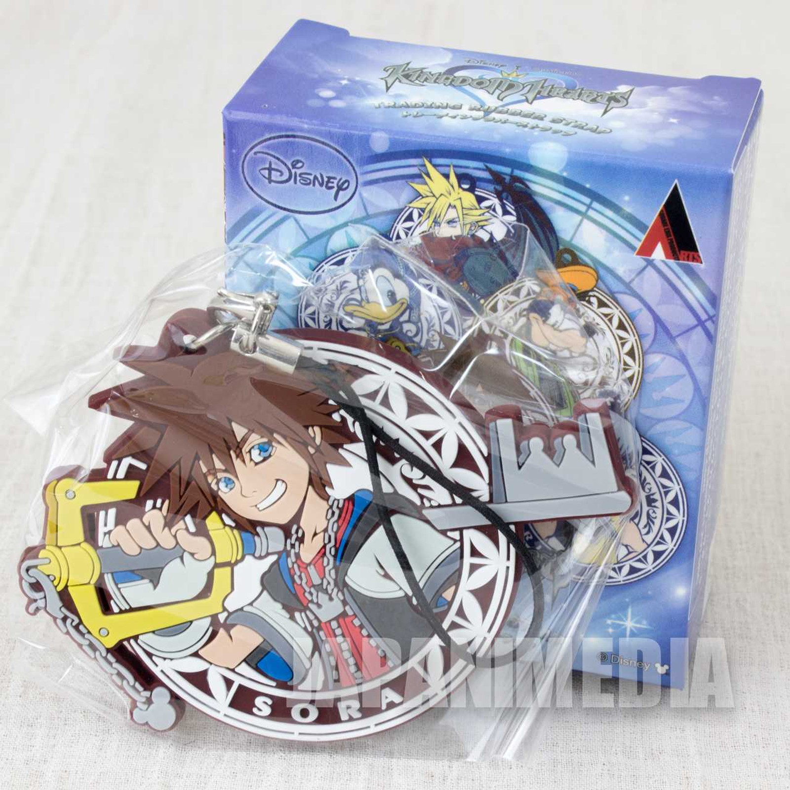 Kingdom Hearts SORA Mascot Rubber Strap Square Enix JAPAN Japanimedia Store 2
