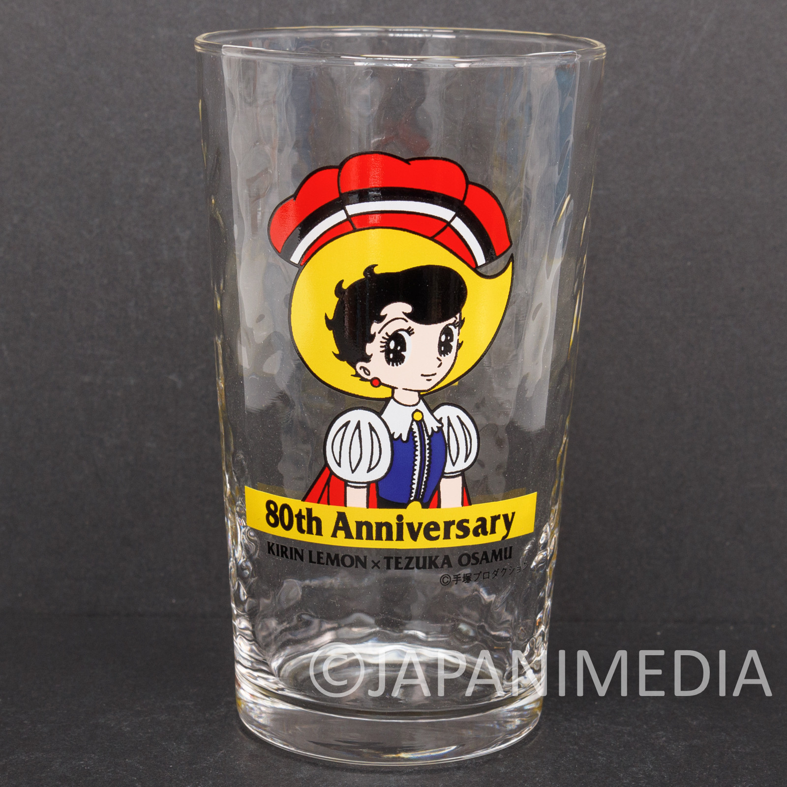 Princess Knight Sapphire Tezuka Osamu Glass 80th Anniversary Kirin Lemon JAPAN