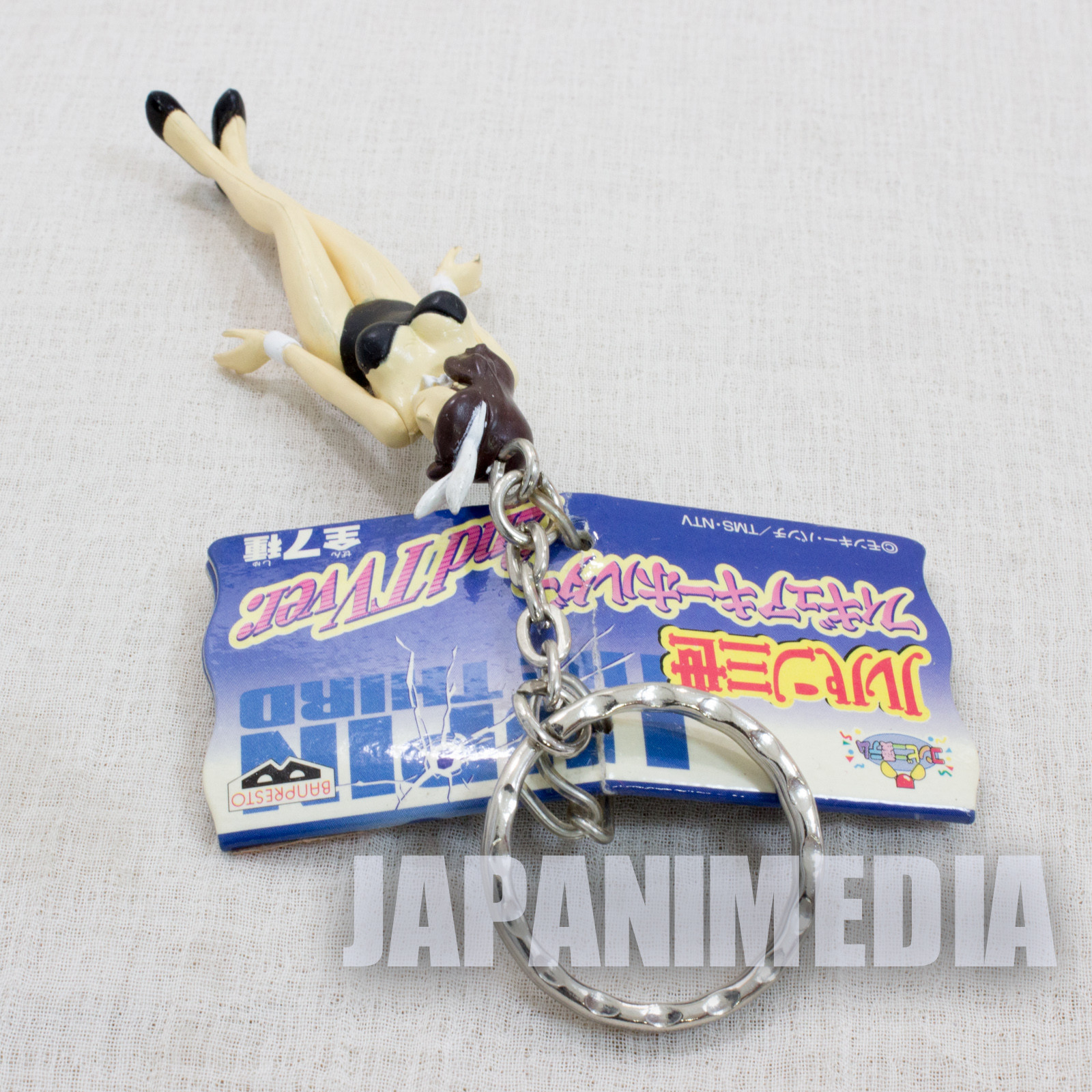 Lupin the Third (3rd) Mine Fujiko Bunny Girl Figure Keychain 2nd TV ver. Banpresto JAPAN ANIME 