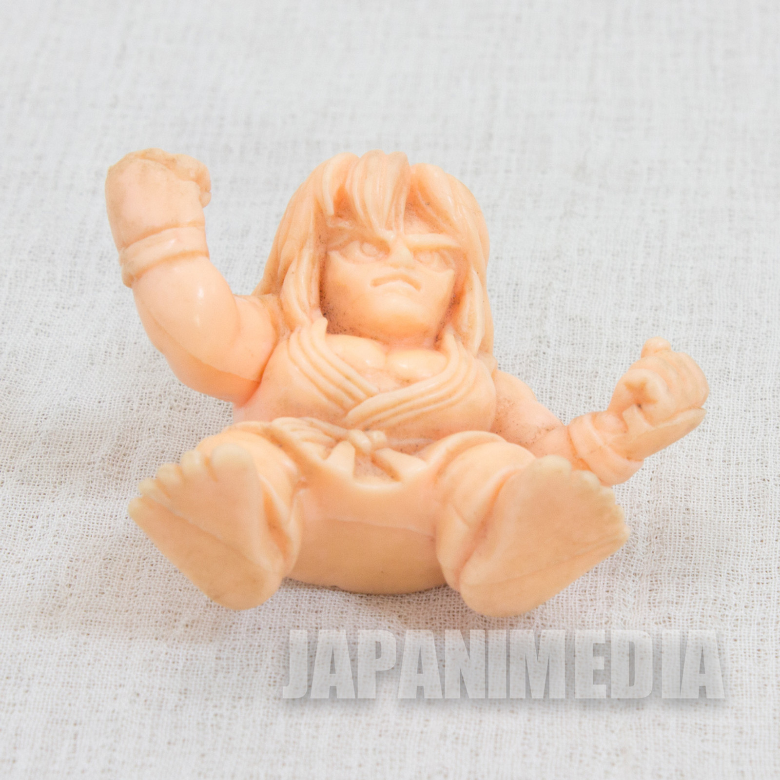 Street Fighter 2 Mini Un-painted Rubber Figure Kit Ken Capcom