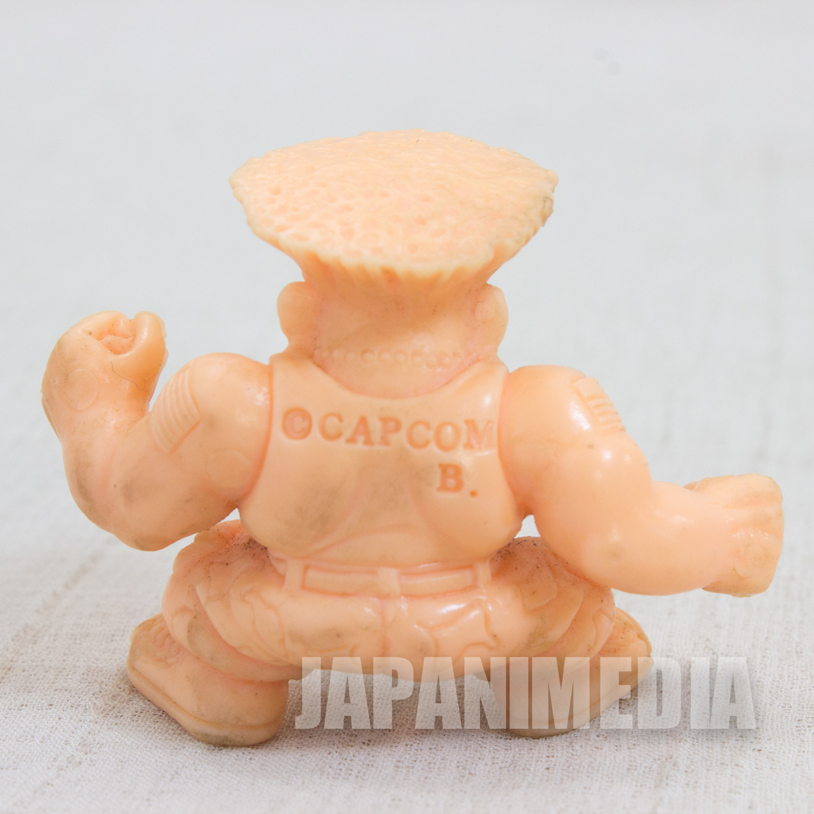 Street Fighter 2 Mini Un-painted Rubber Figure Kit Guile Capcom
