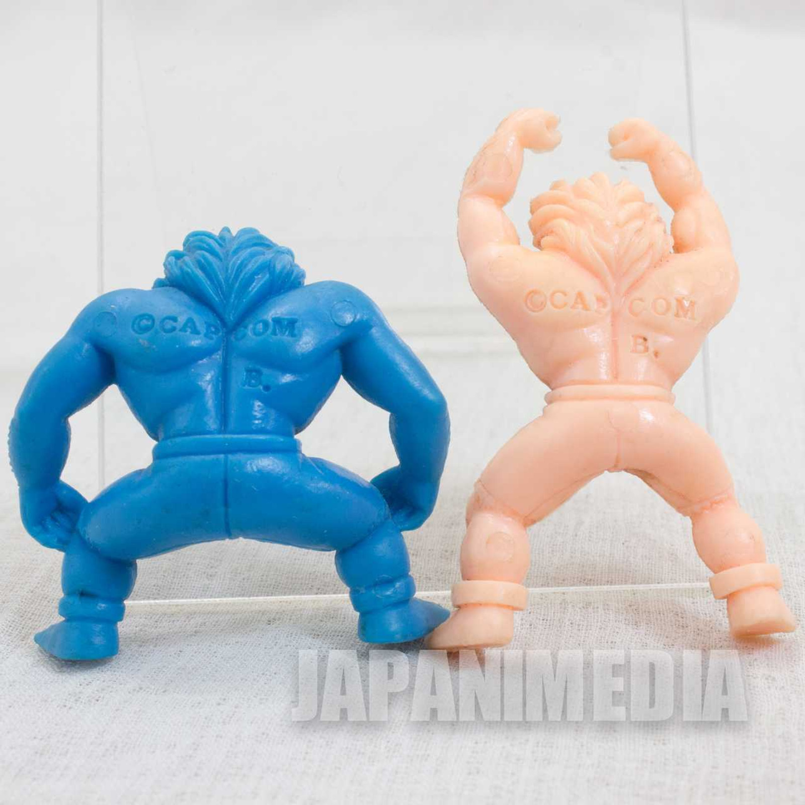 Street Fighter 2 Mini Un-painted Rubber Figure Kit Blanka 2pc Set Capcom Japanimedia Store