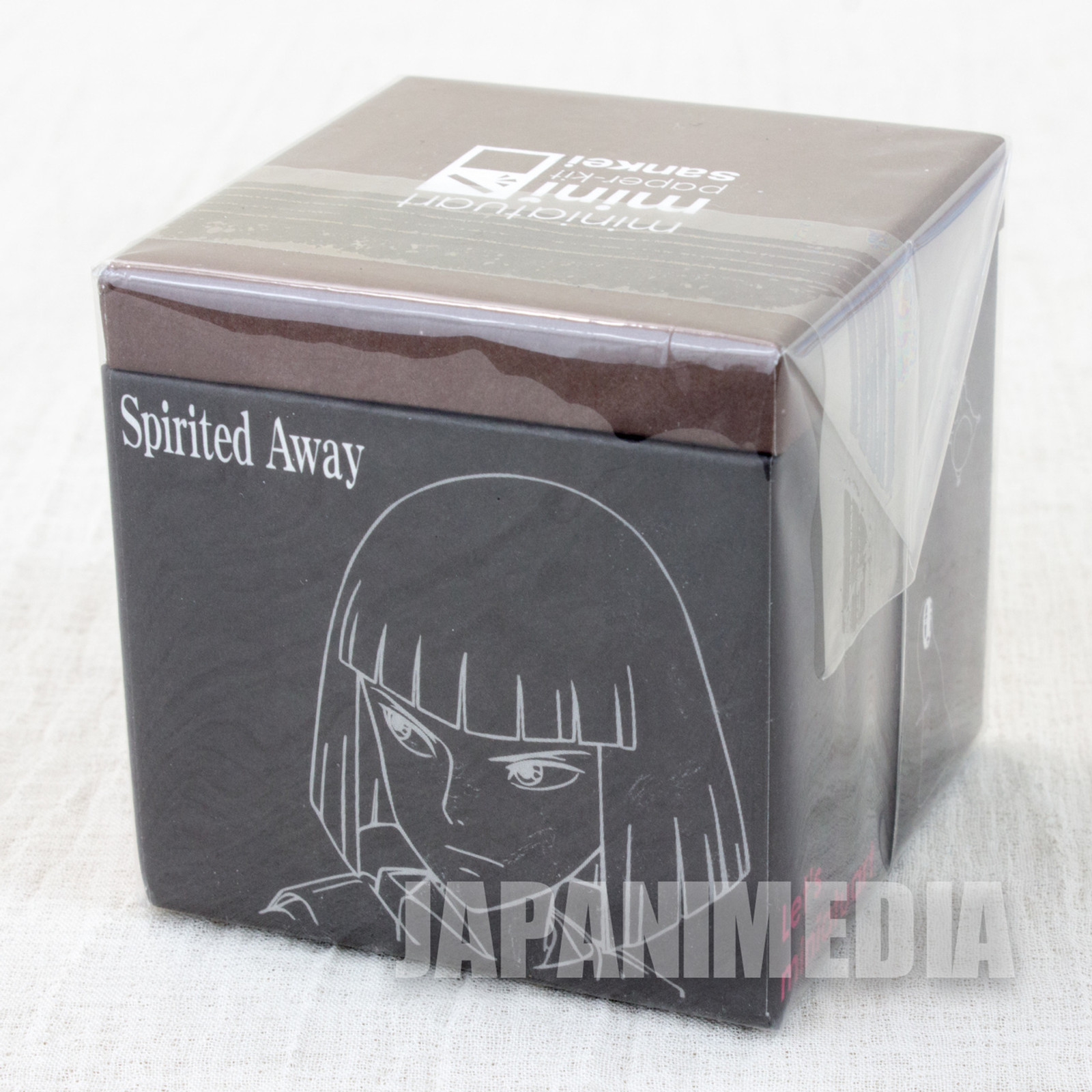 Spirited Away Sen (Chihiro) & No-Face Miniatuart Mini #14 Paper-Kit Ghibli JAPAN ANIME