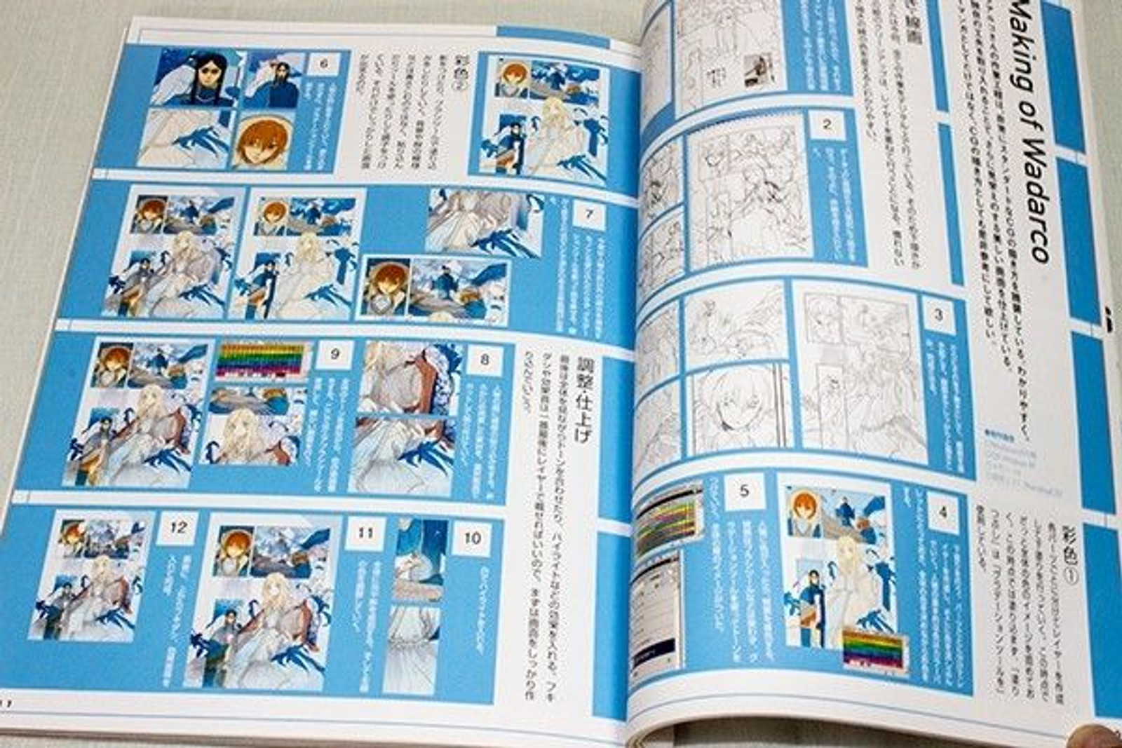 Comickers Art Style Vol.5 Color Technique Magazine Manga Art Book JAPAN ANIME